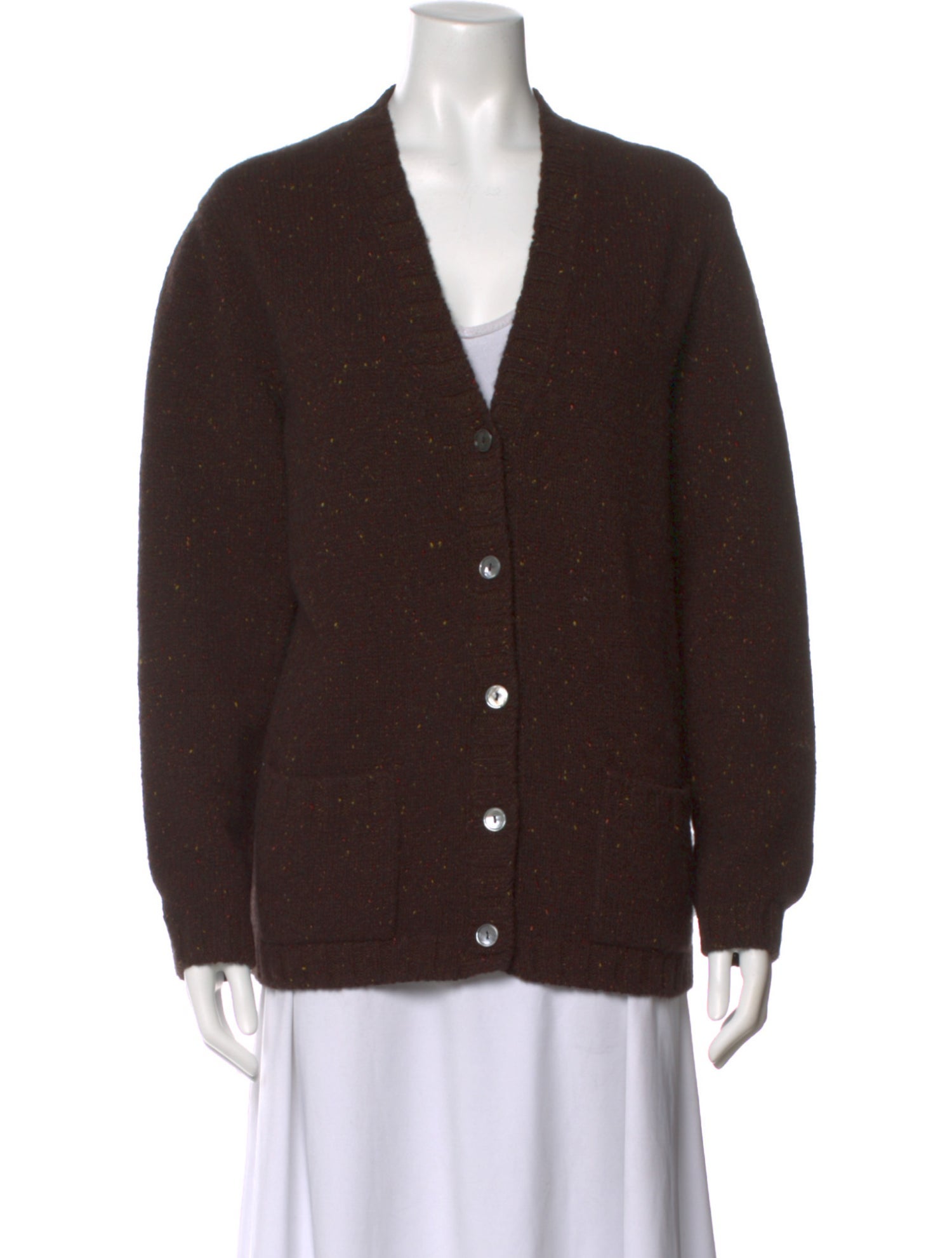 Manrico Cashmere Cashmere V-Neck Sweater