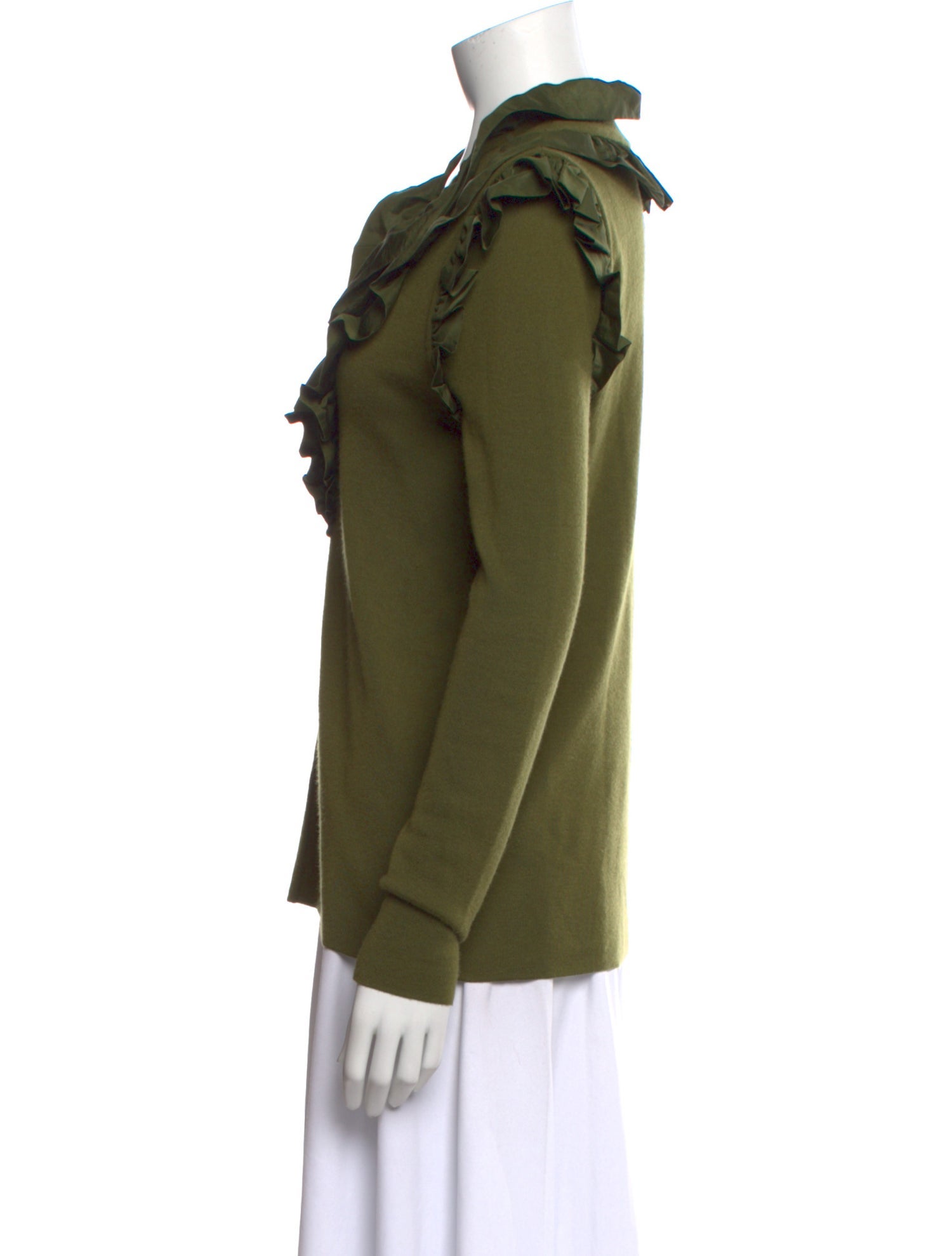 Manrico Cashmere Cashmere Cowl Neck Sweater