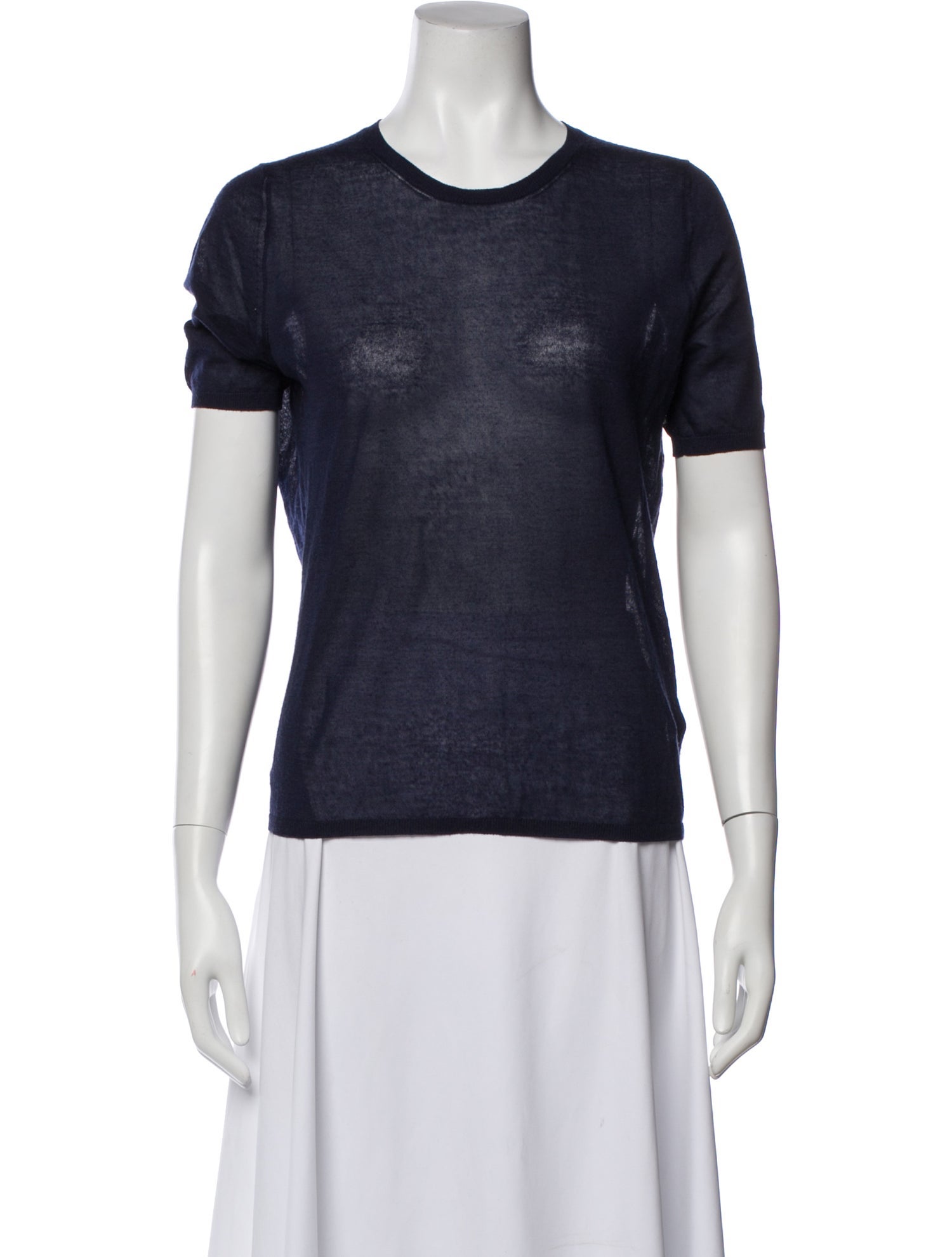 Manrico Cashmere Cashmere Scoop Neck Sweater