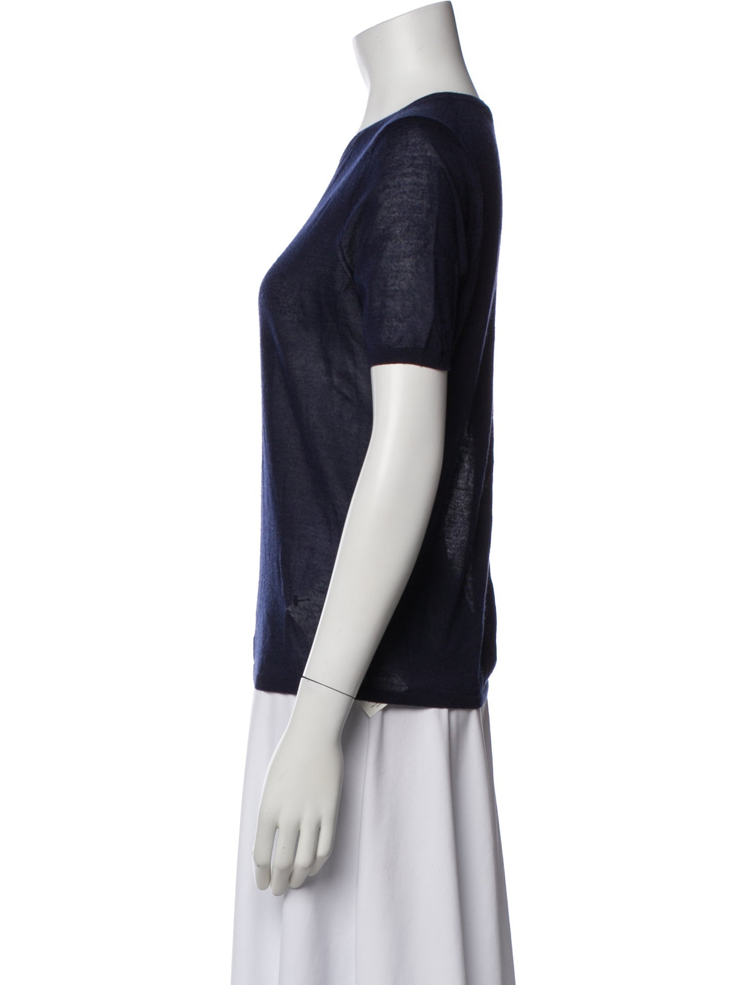 Manrico Cashmere Cashmere Scoop Neck Sweater