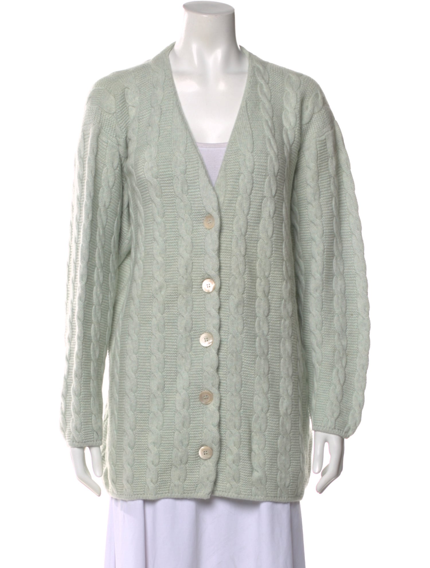 Manrico Cashmere Cashmere V-Neck Sweater