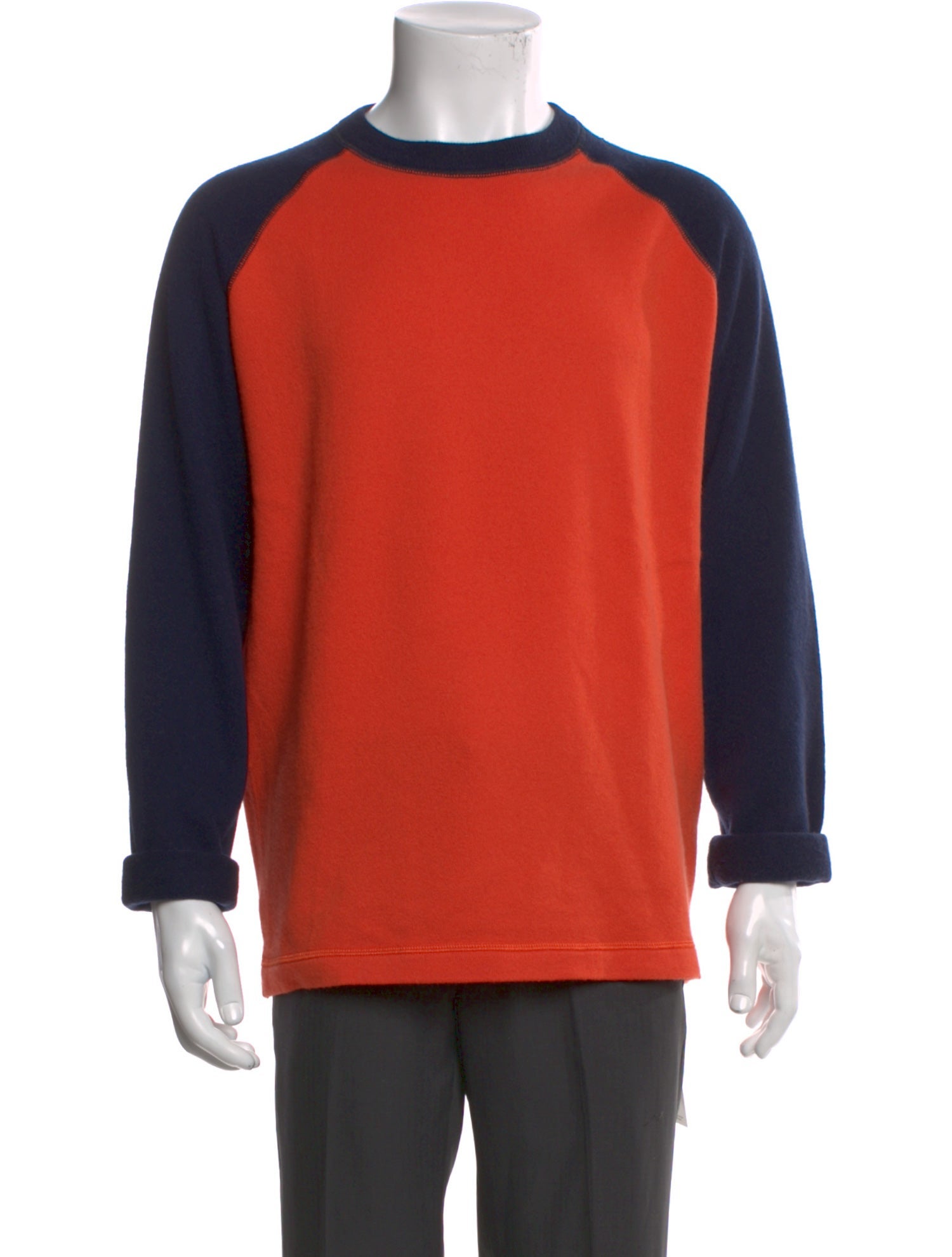 Manrico Cashmere Cashmere Colorblock Pattern Pullover