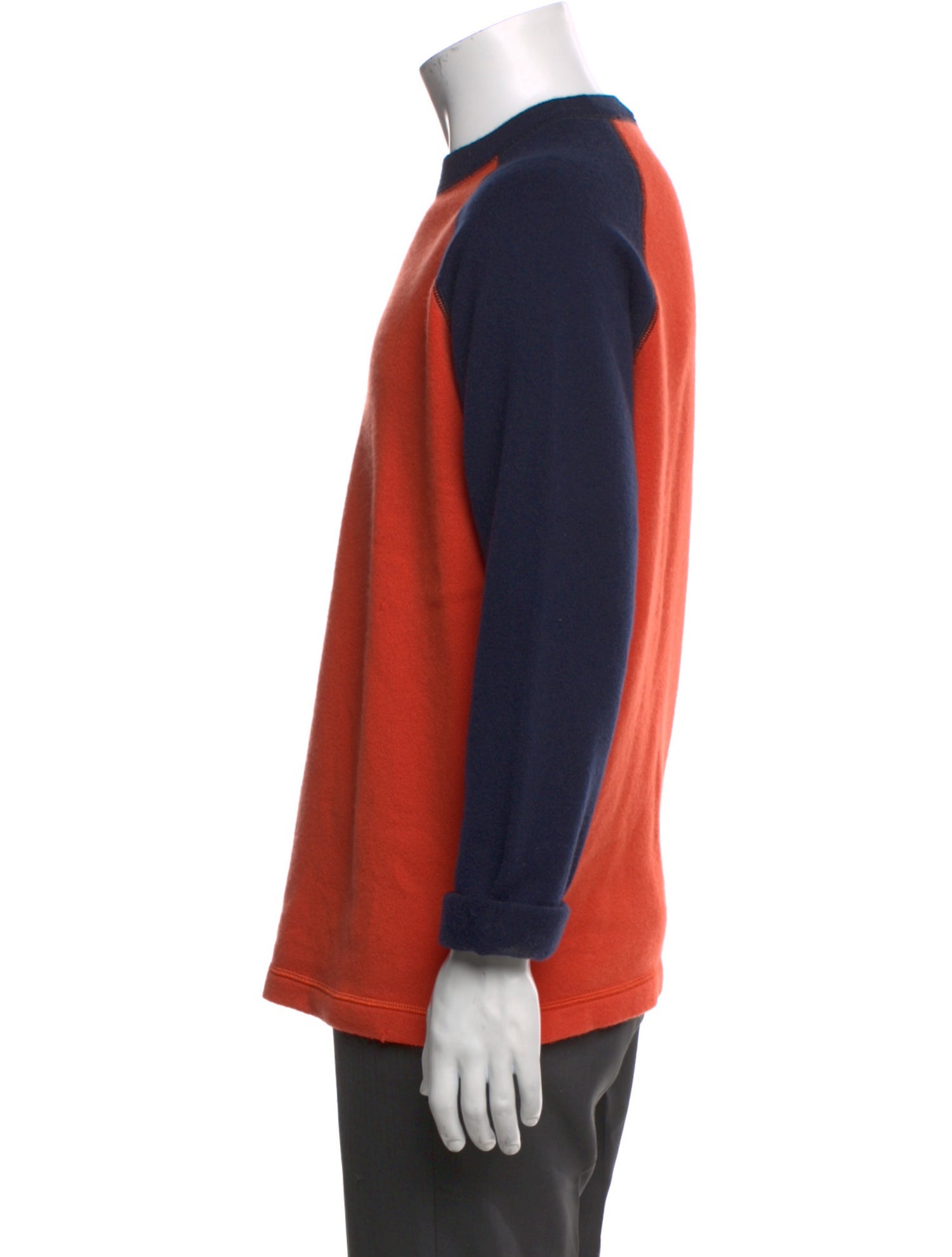 Manrico Cashmere Cashmere Colorblock Pattern Pullover