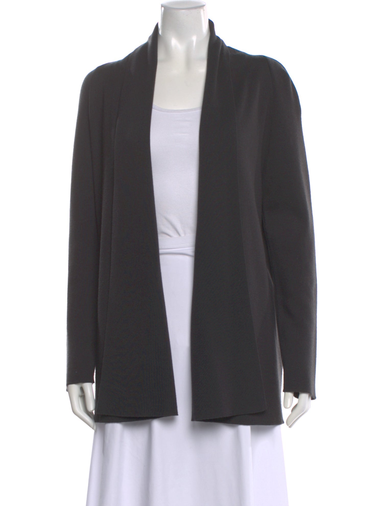 Manrico Cashmere Cashmere Open Front Sweater