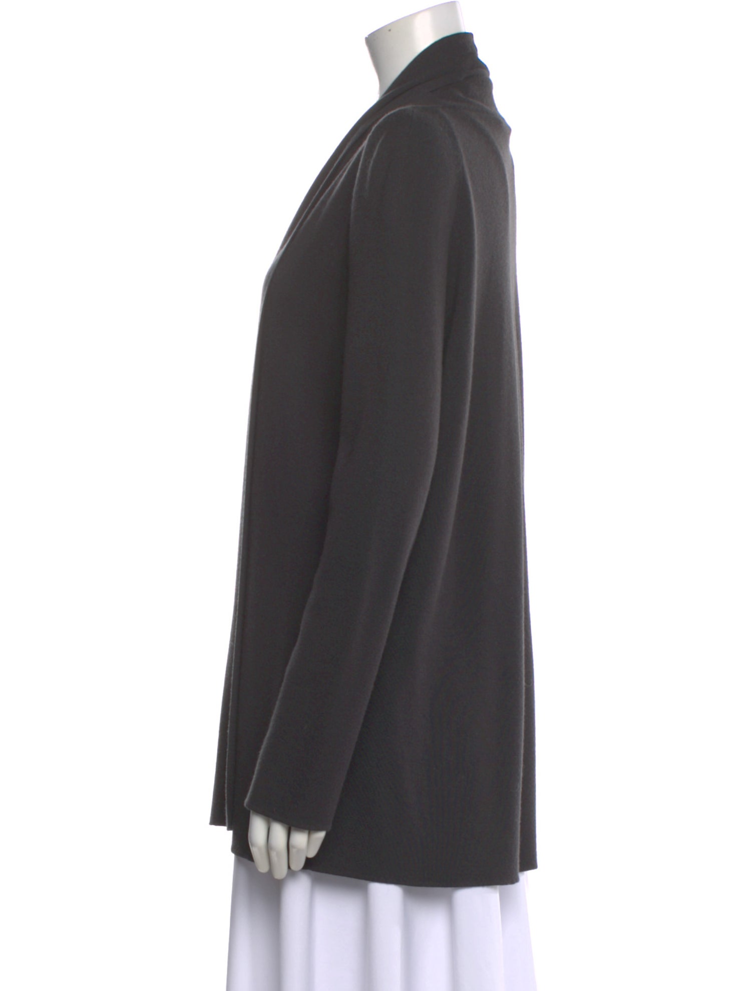 Manrico Cashmere Cashmere Open Front Sweater