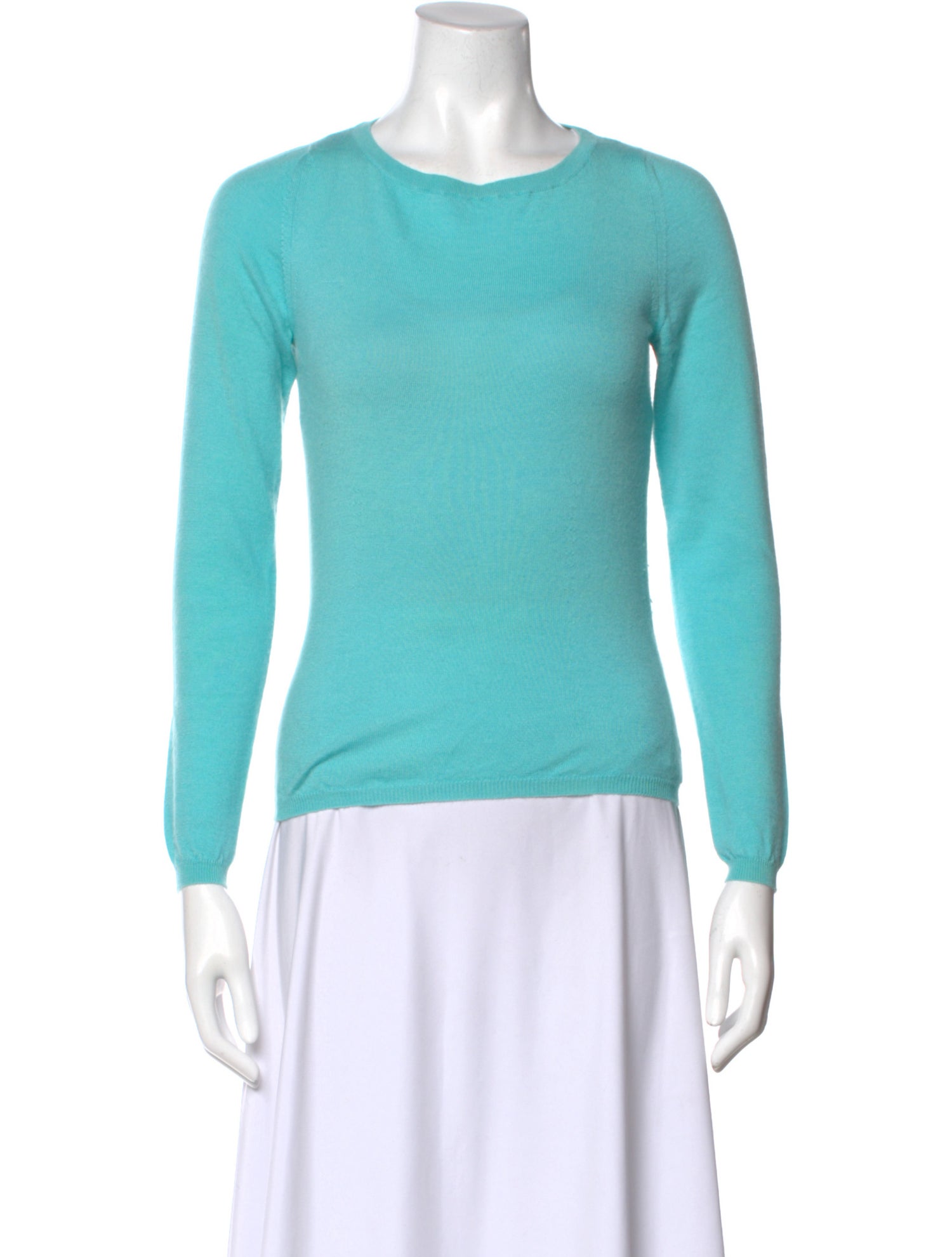 Manrico Cashmere Cashmere Scoop Neck Sweater