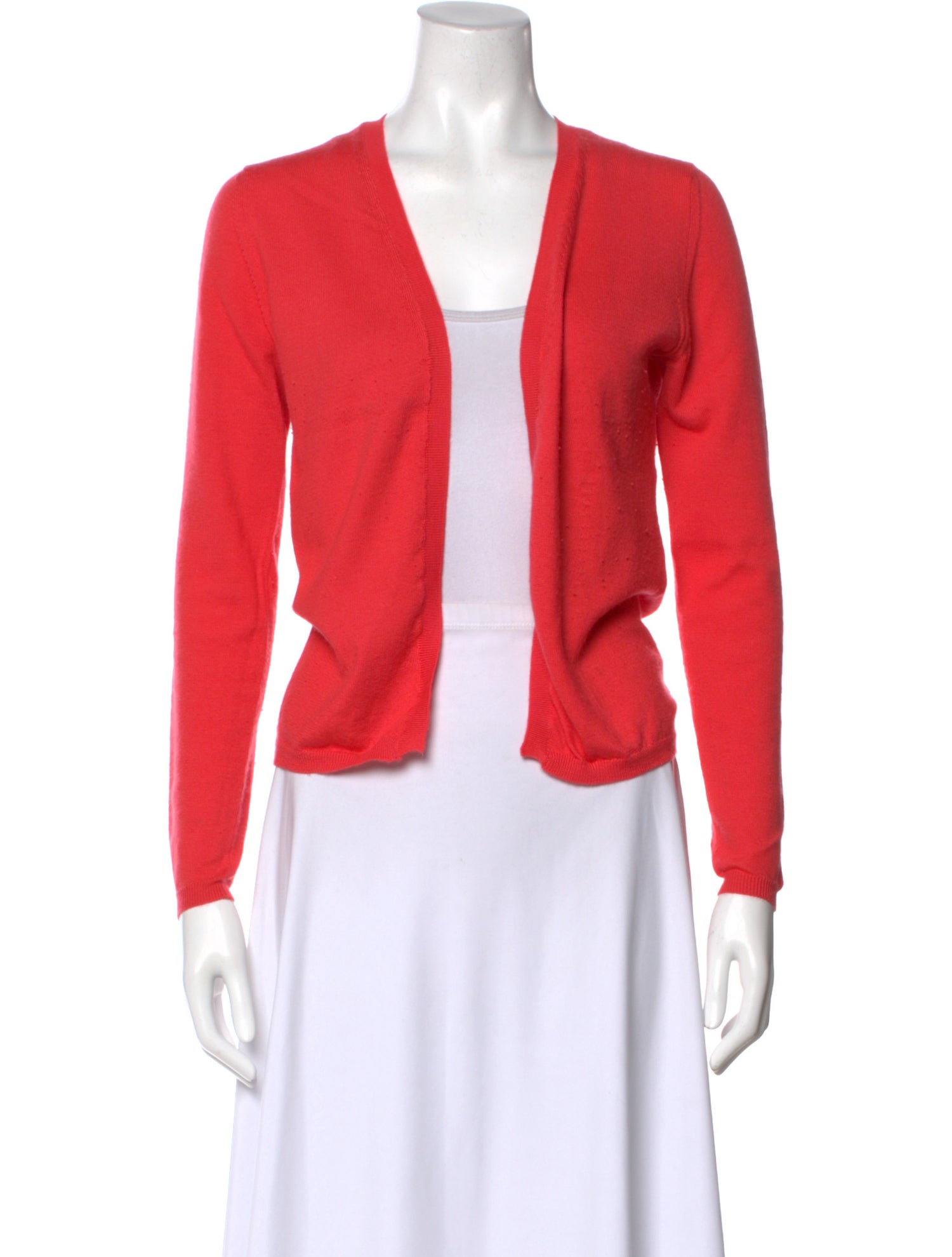 Manrico Cashmere Cashmere Open Front Sweater