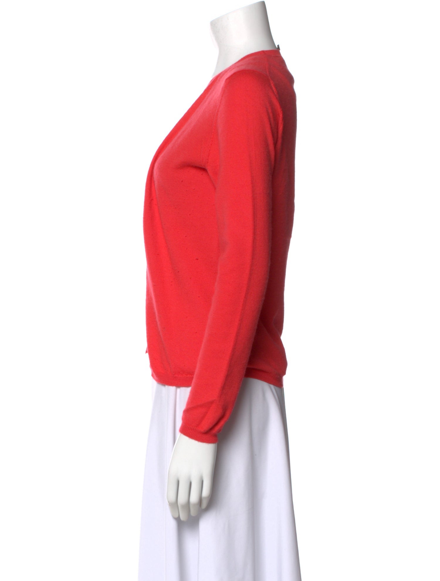 Manrico Cashmere Cashmere Open Front Sweater