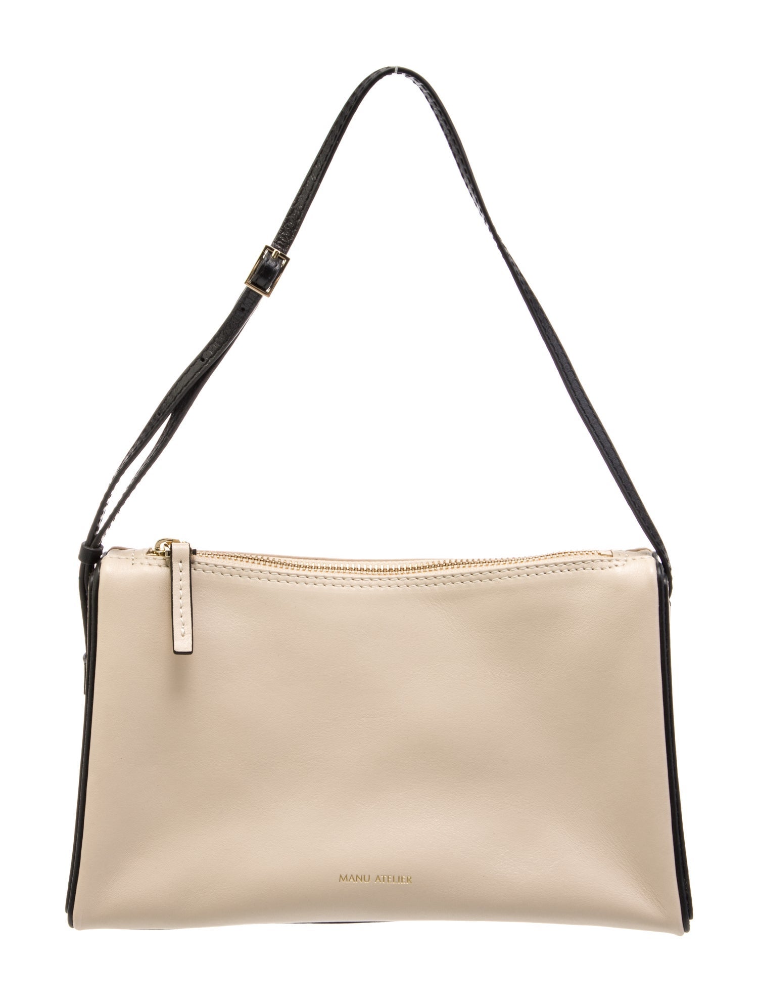 Manu Atelier Leather Shoulder Bag