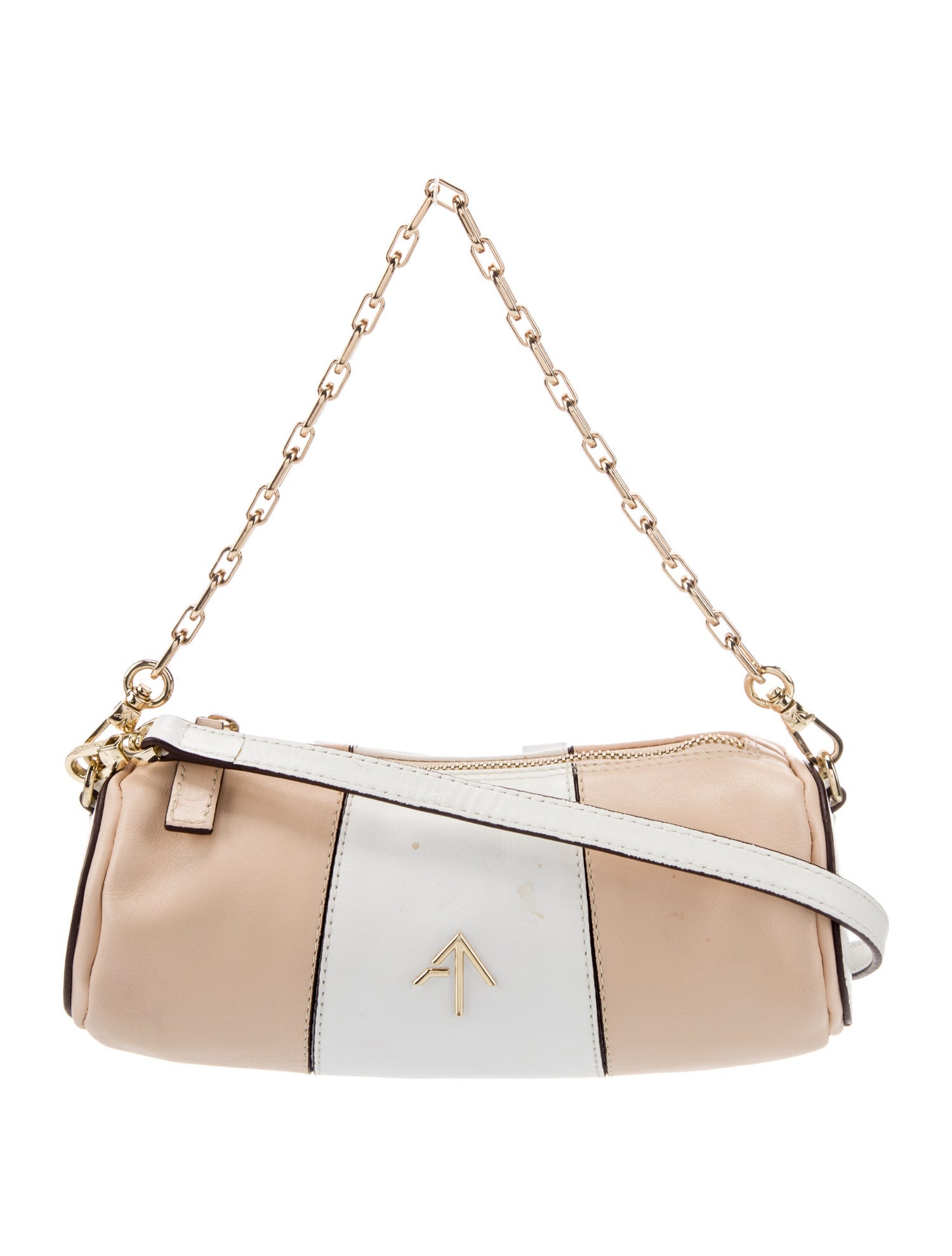 Manu Atelier Leather Shoulder Bag