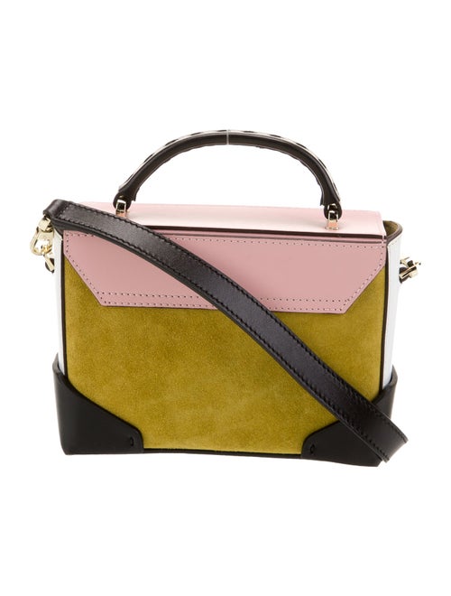 Manu Atelier Leather Top Handle Bag