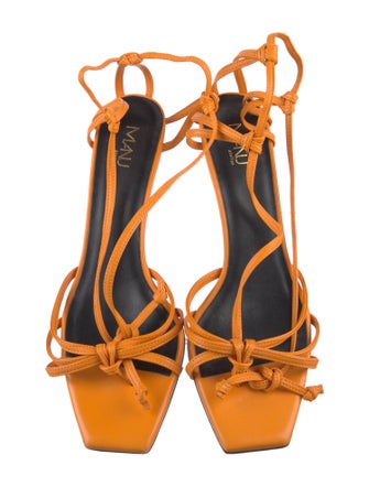Manu Atelier Leather Gladiator Sandals
