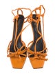 Manu Atelier Leather Gladiator Sandals