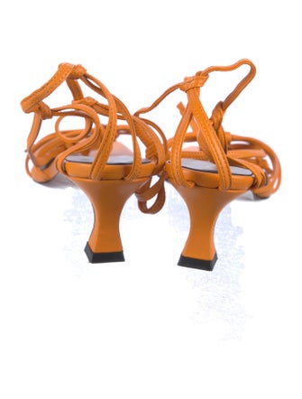 Manu Atelier Leather Gladiator Sandals