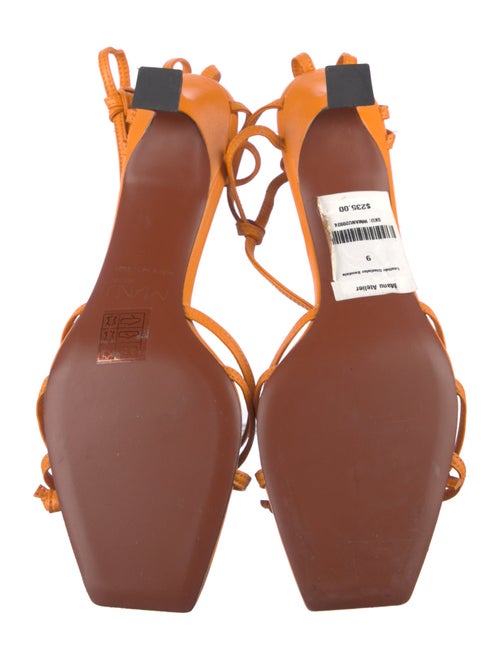 Manu Atelier Leather Gladiator Sandals