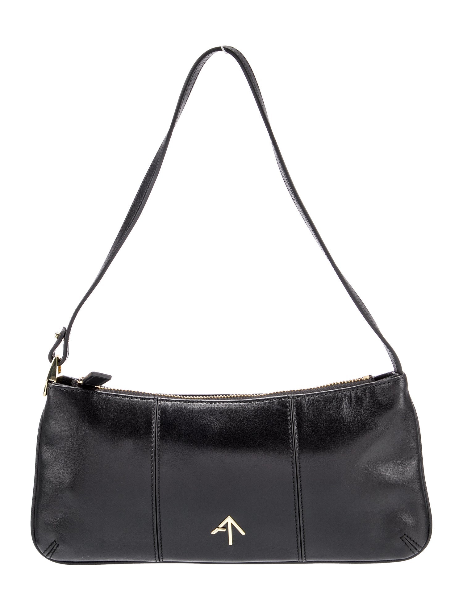 Manu Atelier Leather Shoulder Bag