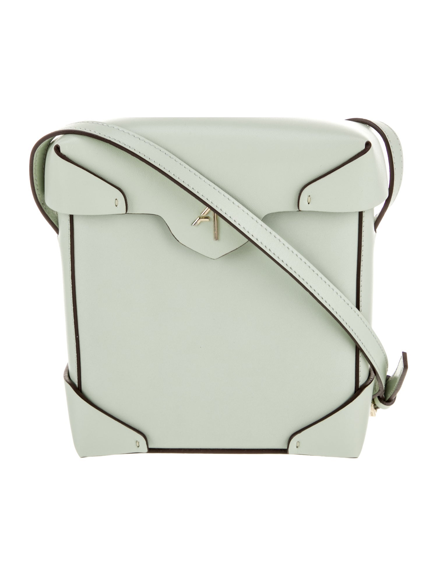 Manu Atelier Leather Shoulder Bag