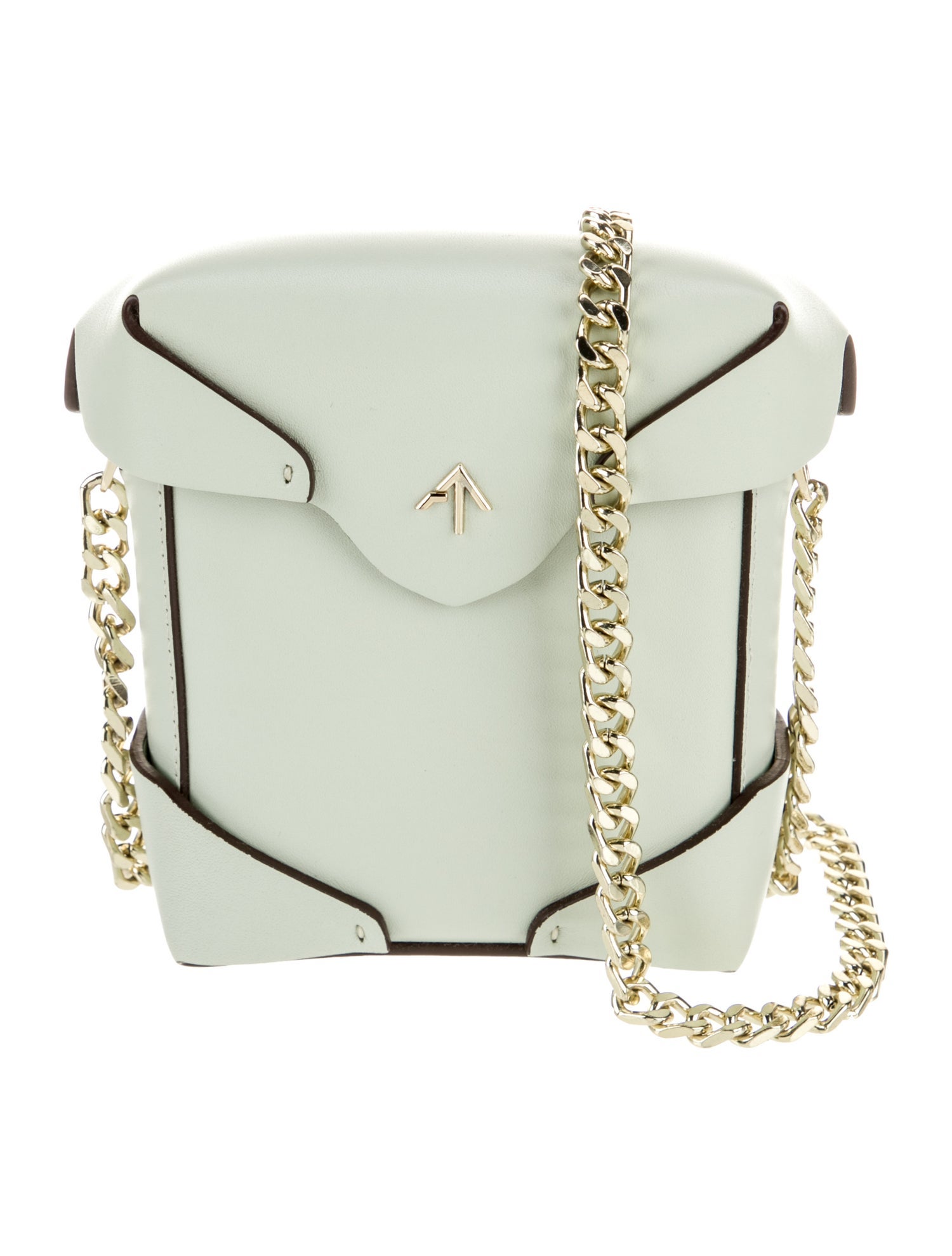 Manu Atelier Leather Shoulder Bag