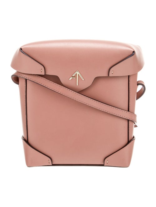 Manu Atelier Leather Crossbody Bag