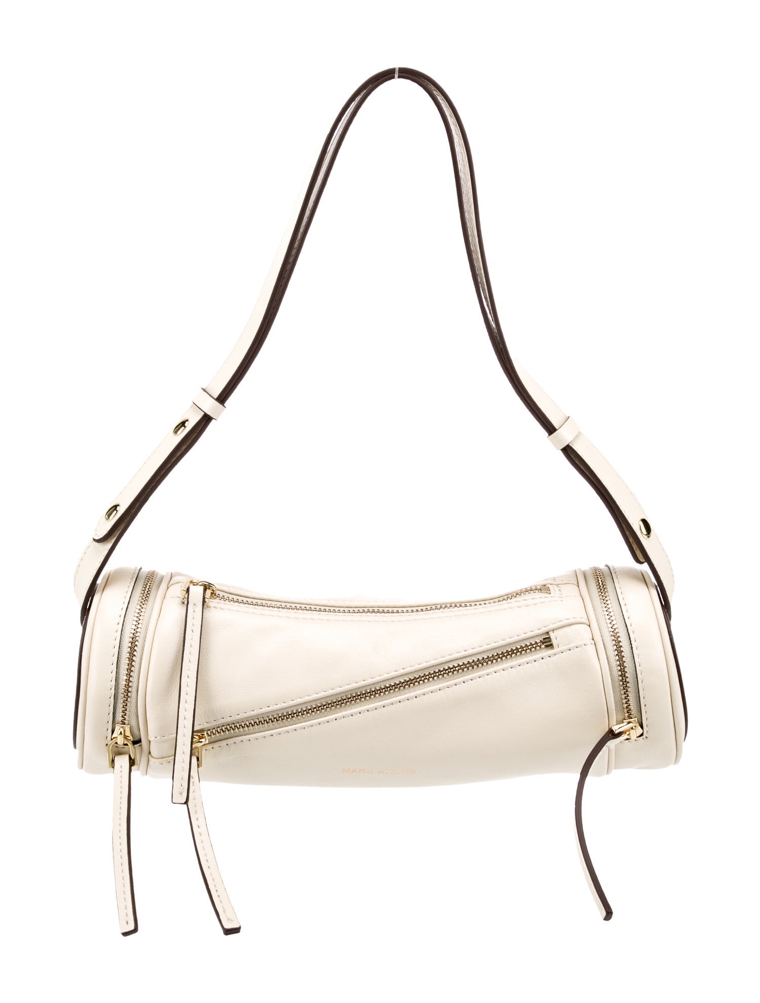 Manu Atelier Leather Shoulder Bag