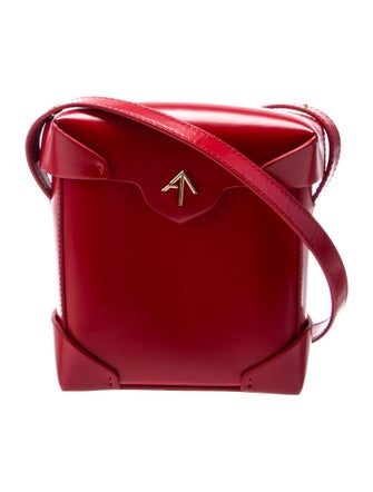 Manu Atelier Leather Crossbody Bag