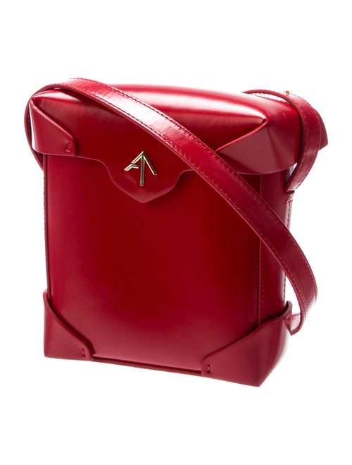 Manu Atelier Leather Crossbody Bag