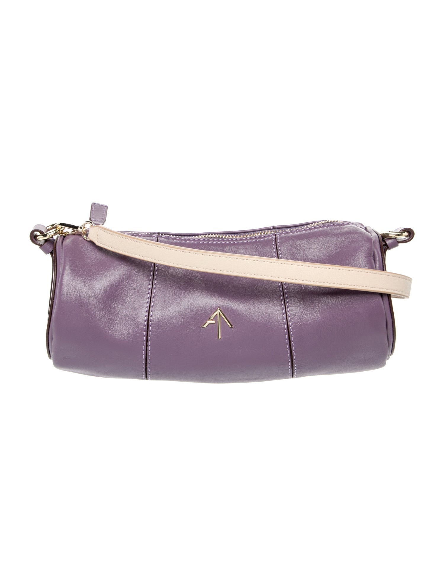 Manu Atelier Leather Shoulder Bag