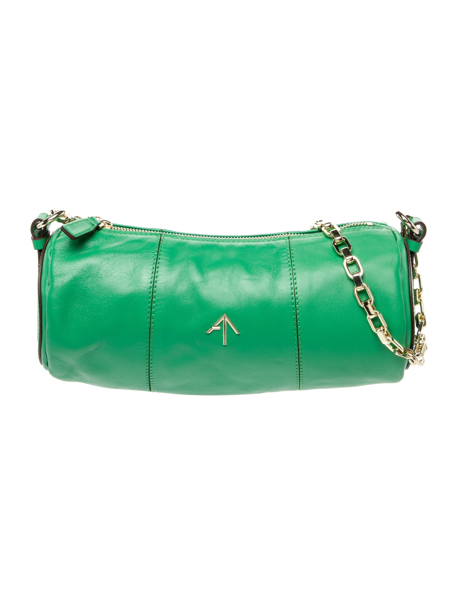 Manu Atelier Leather Shoulder Bag