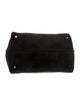 Manu Atelier Suede Top Handle Bag
