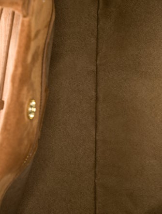 Manu Atelier Suede Top Handle Bag