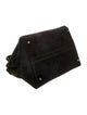 Manu Atelier Suede Top Handle Bag