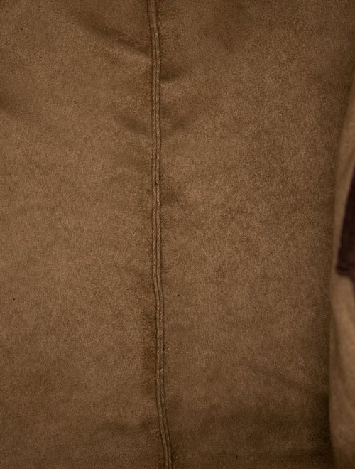 Manu Atelier Suede Top Handle Bag