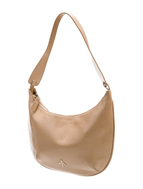 Manu Atelier Patent Leather Shoulder Bag