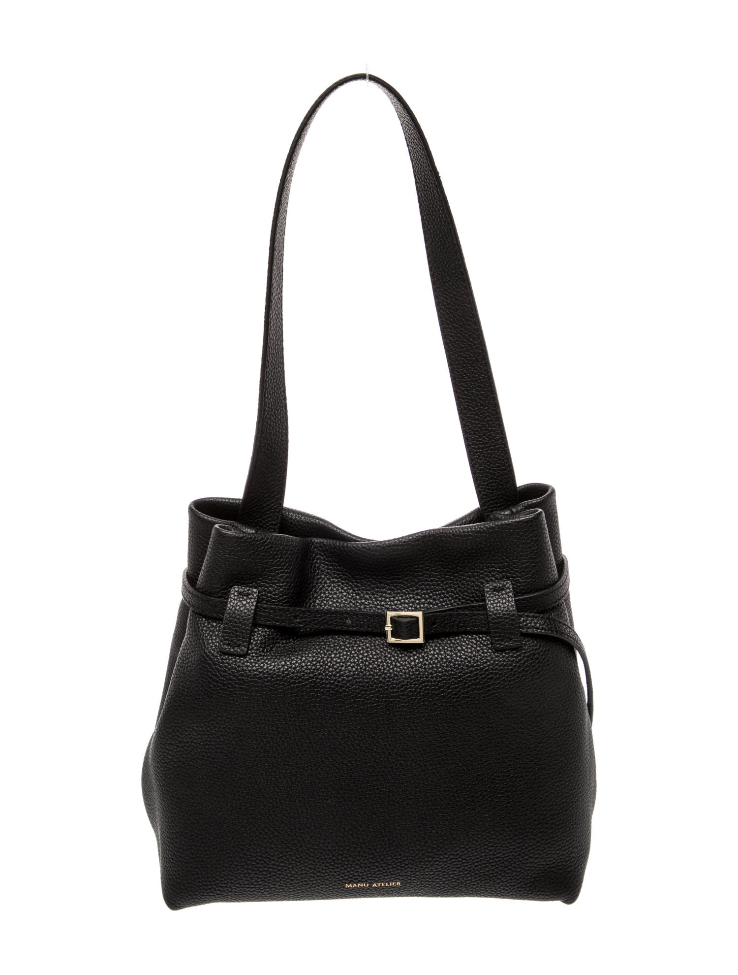 Manu Atelier Leather Shoulder Bag