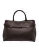 Manu Atelier Leather Top Handle Bag