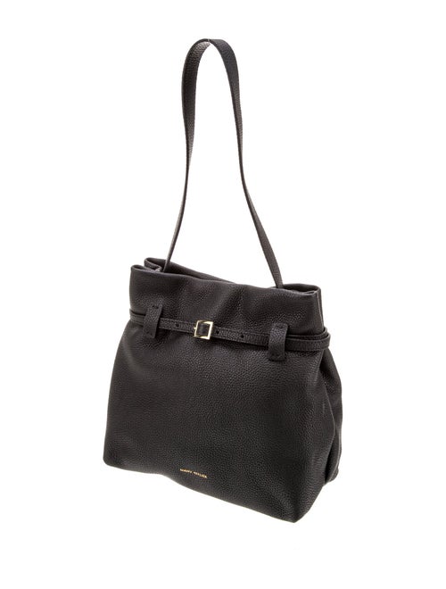 Manu Atelier Leather Shoulder Bag
