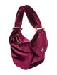 Manu Atelier Velvet Top Handle Bag
