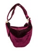 Manu Atelier Velvet Top Handle Bag
