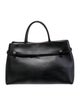 Manu Atelier Leather Top Handle Bag