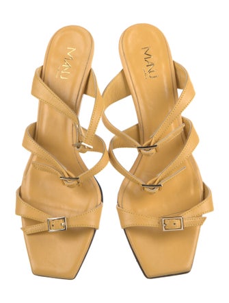 Manu Atelier Leather Slides