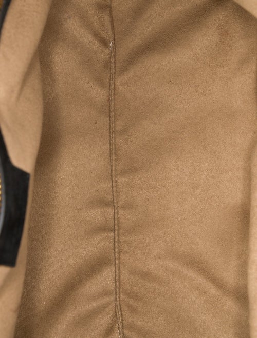 Manu Atelier Suede Top Handle Bag