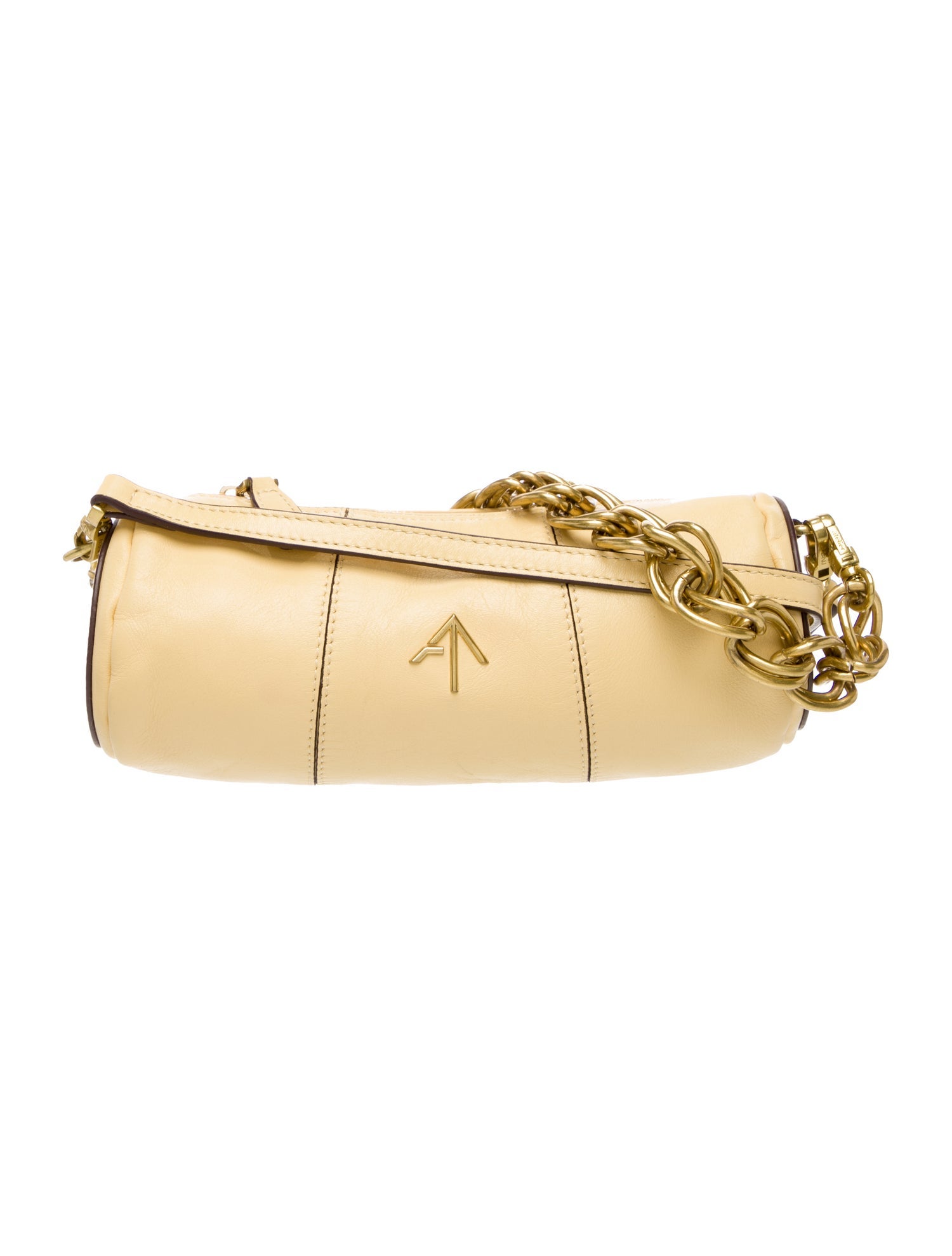 Manu Atelier Leather Top Handle Bag