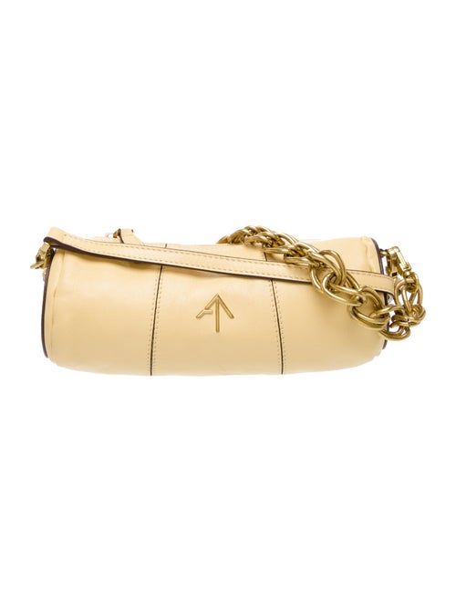 Manu Atelier Leather Top Handle Bag