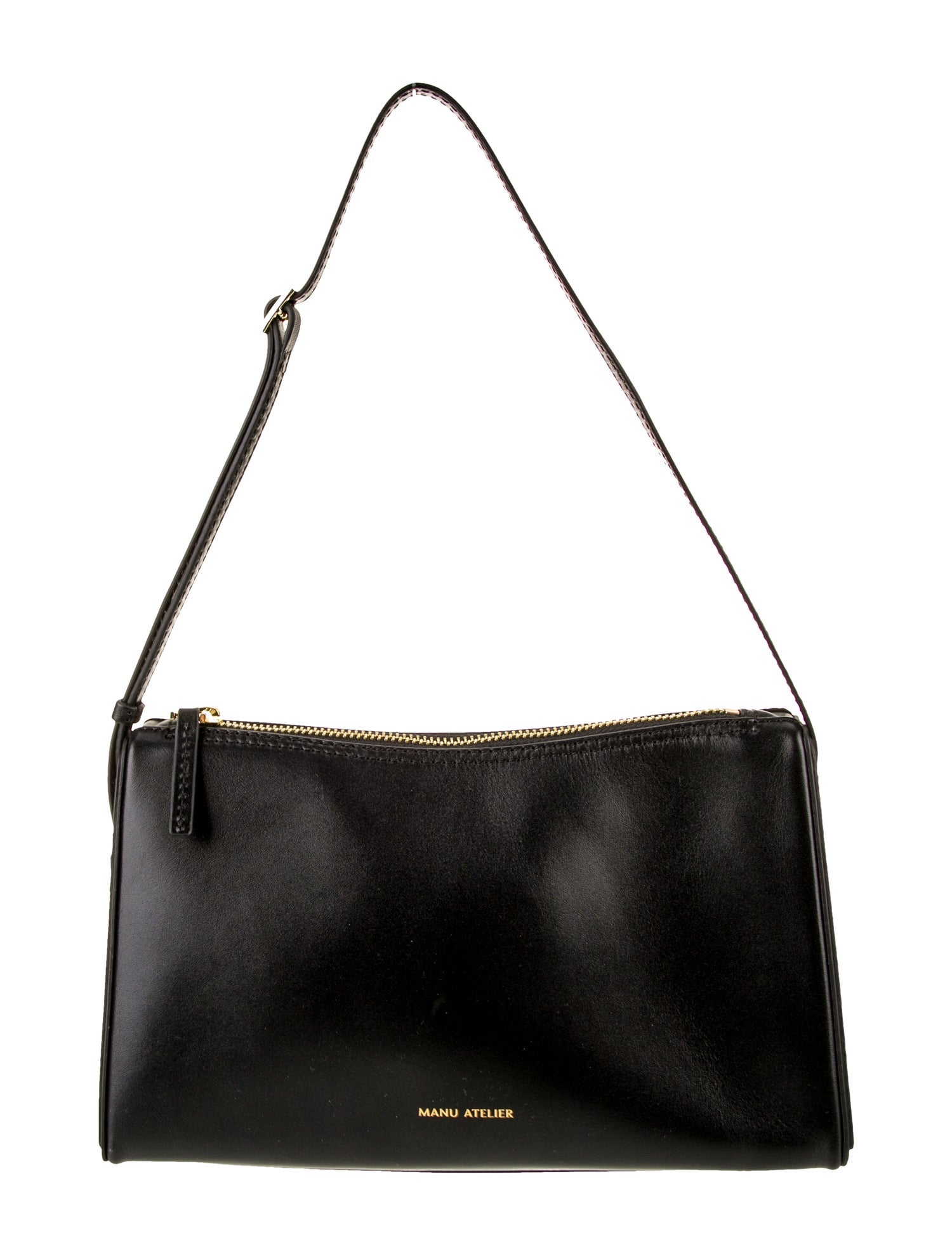 Manu Atelier Leather Shoulder Bag