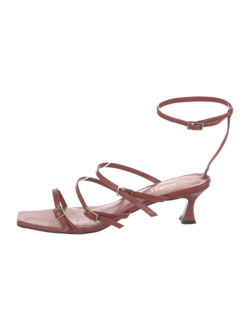 Manu Atelier Leather Gladiator Sandals