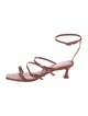 Manu Atelier Leather Gladiator Sandals