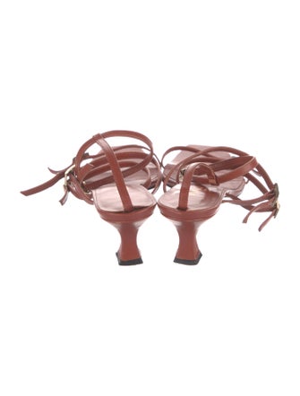 Manu Atelier Leather Gladiator Sandals