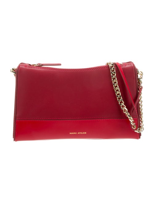 Manu Atelier Leather Shoulder Bag