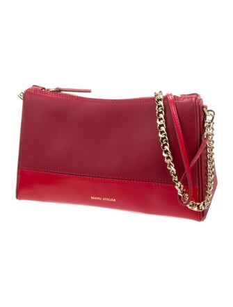 Manu Atelier Leather Shoulder Bag