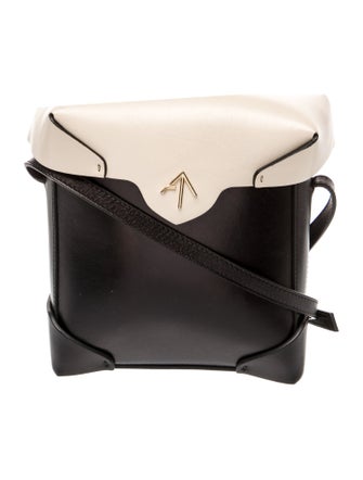 Manu Atelier Leather Crossbody Bag